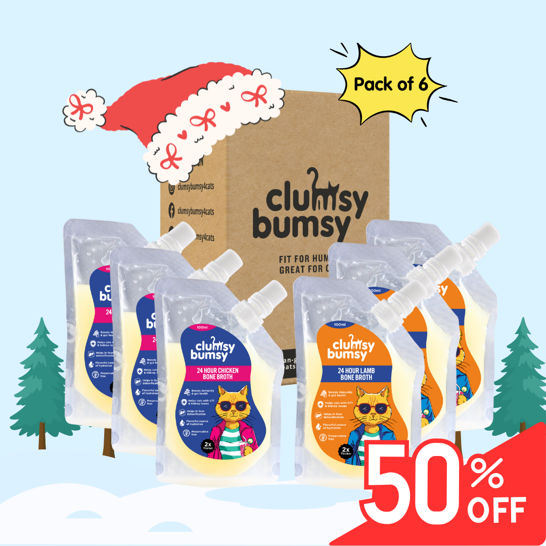 Lamb & Chicken Bone Broth (100ml x 6) @50% Off