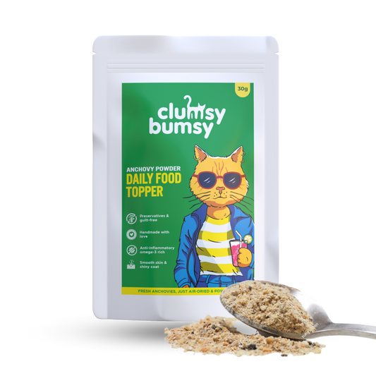 Anchovy Powder - Daily Food Topper for Cats 30g