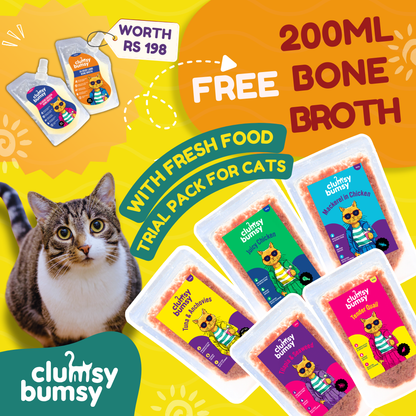 Fresh Food Trial Pack (Bone Broth worth Rs 200 FREE)