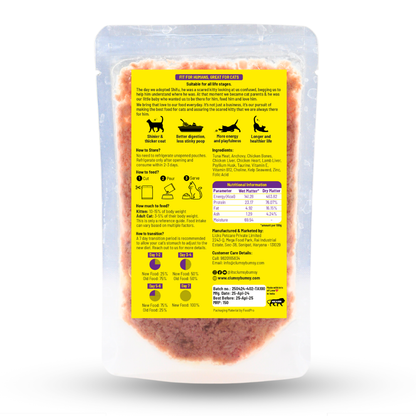 Tuna & Anchovies 100g for Cats