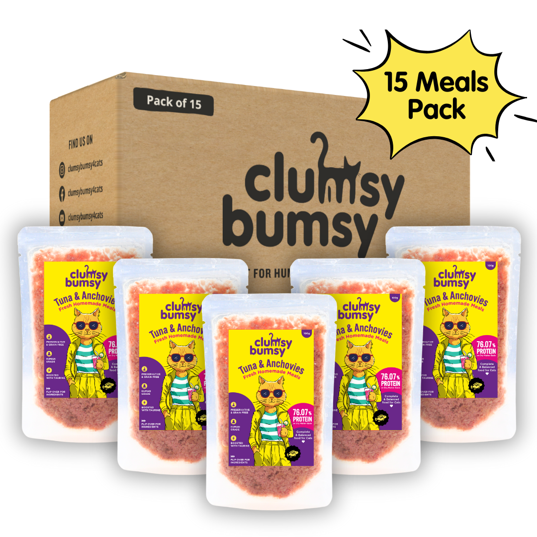 Tuna & Anchovies 100g for Cats